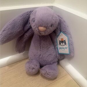 Jellycat Small Plum Bashful Bunny NEW with tags